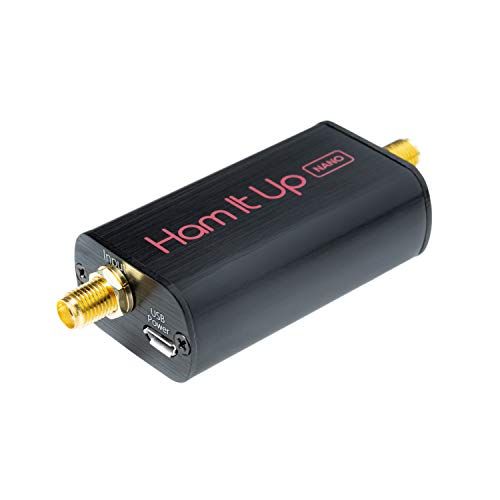 Ham It Up Nano - TCXO搭載の小型HF、MF、LFアップコンバーター。 お気に入りのRTL-SDRまたはラジオの周波数範囲を100kHzまで拡張します。 アルミニウムの筐体とアクセサリーが含まれています。 アメリカ製!kk 429171bc