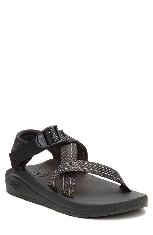 チャコ メンズ シューズ サンダル Chaco CushZ Sandal Frond Black ブラック