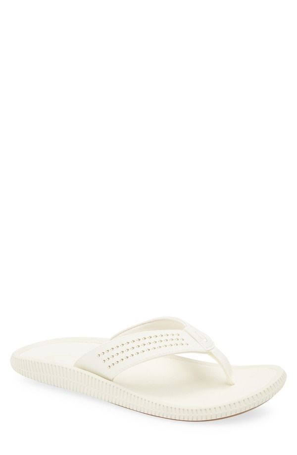 オルカイ メンズ シューズ サンダル OluKai Ulele Flip Flop White Sand White Sand ホワイト