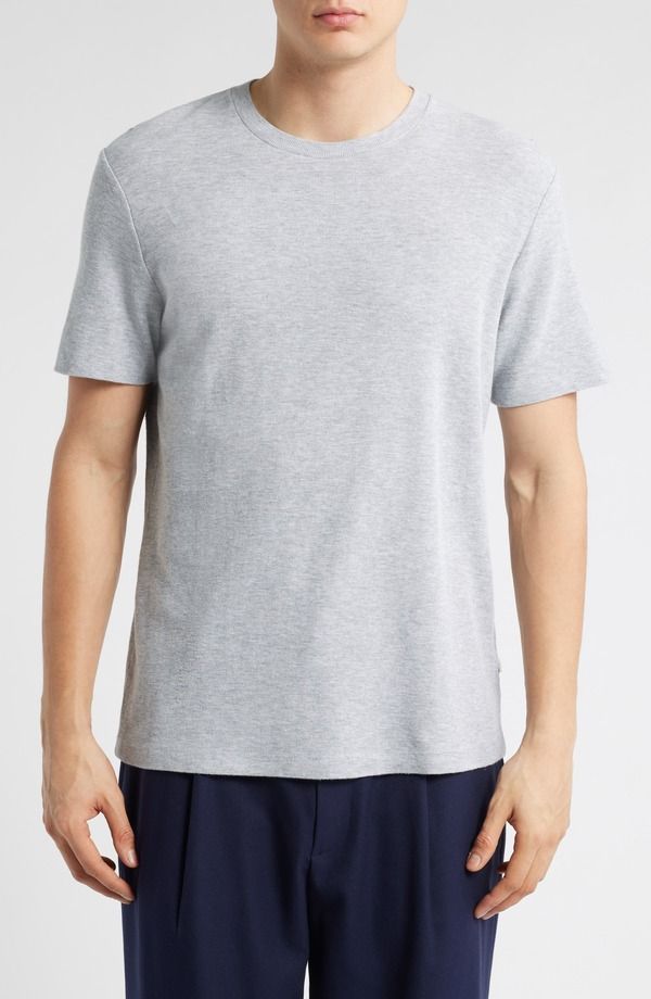 NN07 メンズ トップス Tシャツ コットン NN07 Clive Cotton Blend TShirt Grey Melange グレー