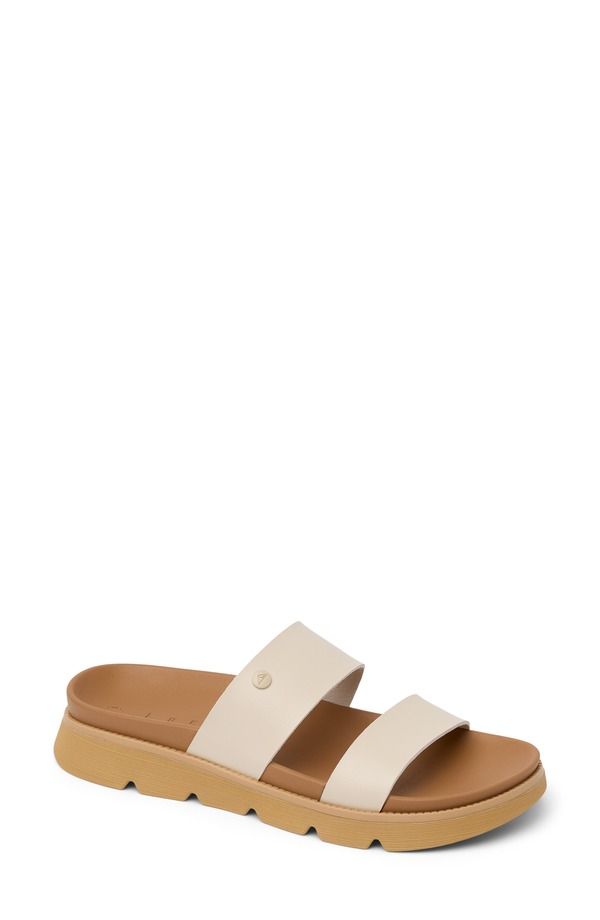 リーフ レディース シューズ サンダル プラットフォーム Reef Vista Luxe Thea Platform Slide Sandal Parchment