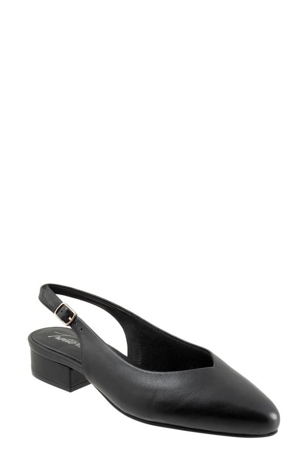 トロッターズ レディース シューズ ヒール Trotters Jessa Slingback Pump Black ブラック