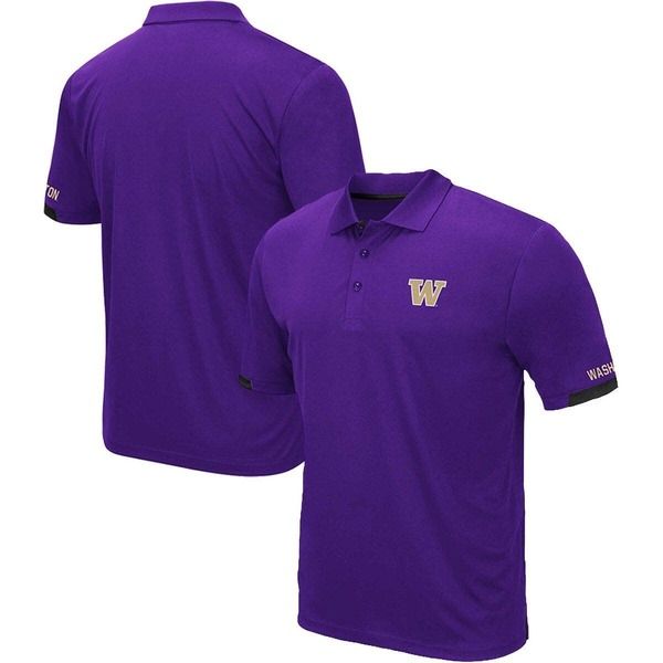 コロシアム メンズ トップス ポロシャツ トール Mens Colosseum Purple Washington Huskies Big Tall Santry Polo Purple パープル 14,024円