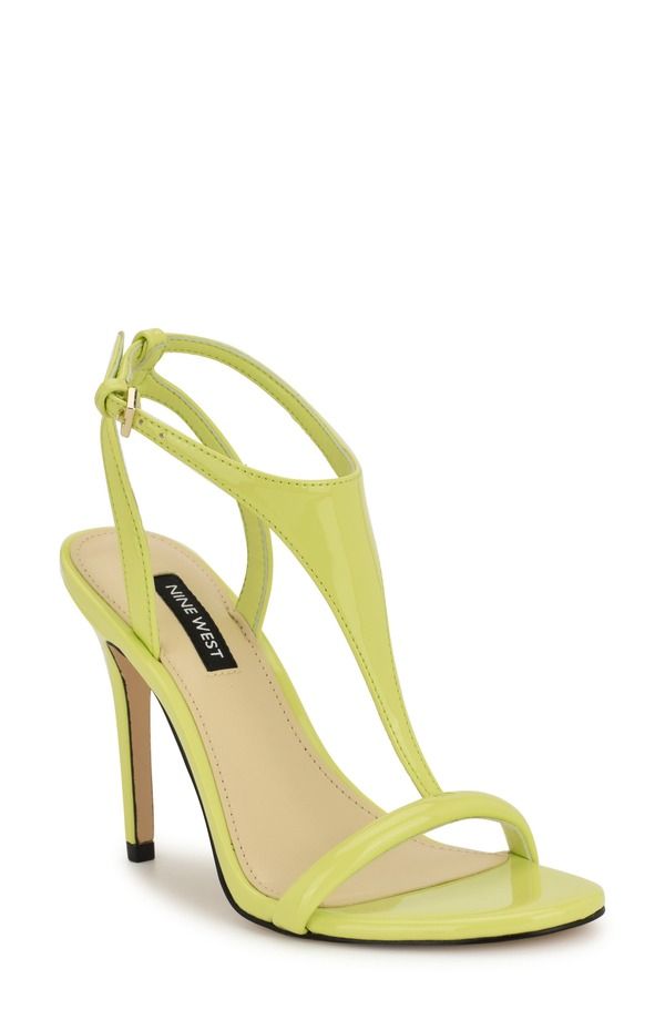 ナインウェスト レディース シューズ サンダル アンクル Nine West Mandey Ankle Strap Sandal Yellow イエロー