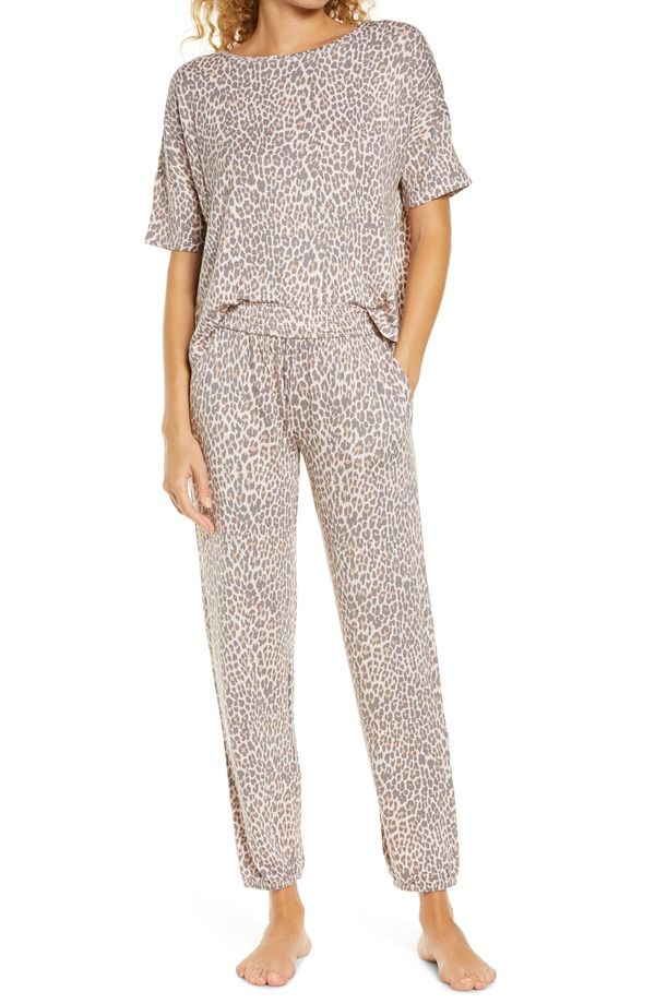 ハニーデュー インティメッツ レディース アンダーウェア ナイトウェア Honeydew Sun Lover Lounge Set Leopard アニマル