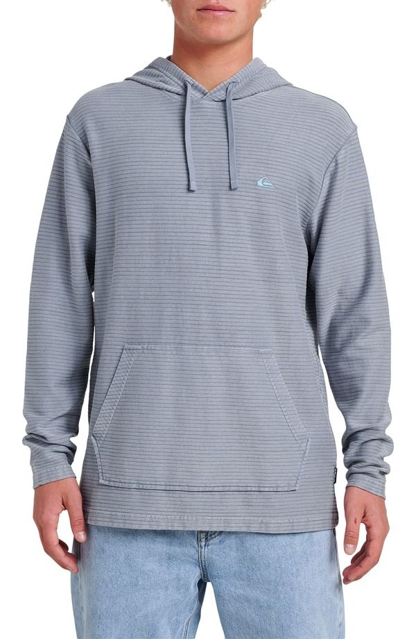 クイックシルバー メンズ アウター パーカー・スウェット Quiksilver Alamitostripe Long Sleeve Hooded Top China Blue ブルー 15,584円