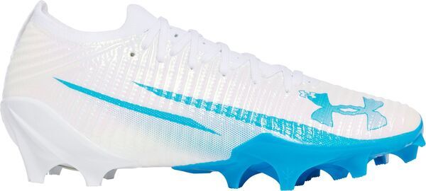 アンダーアーマー メンズ シューズ スニーカー Under Armour Blur Pro Football Cleats WhiteBlue ホワイト