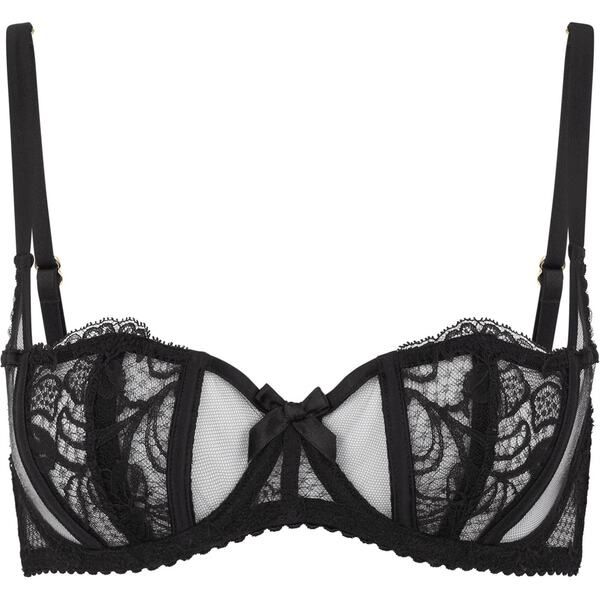 エージェントプロヴォケイター レディース アンダーウェア ブラジャー Agent Provocateur ROZLYN Balconette Underwired Bra Black ブラック