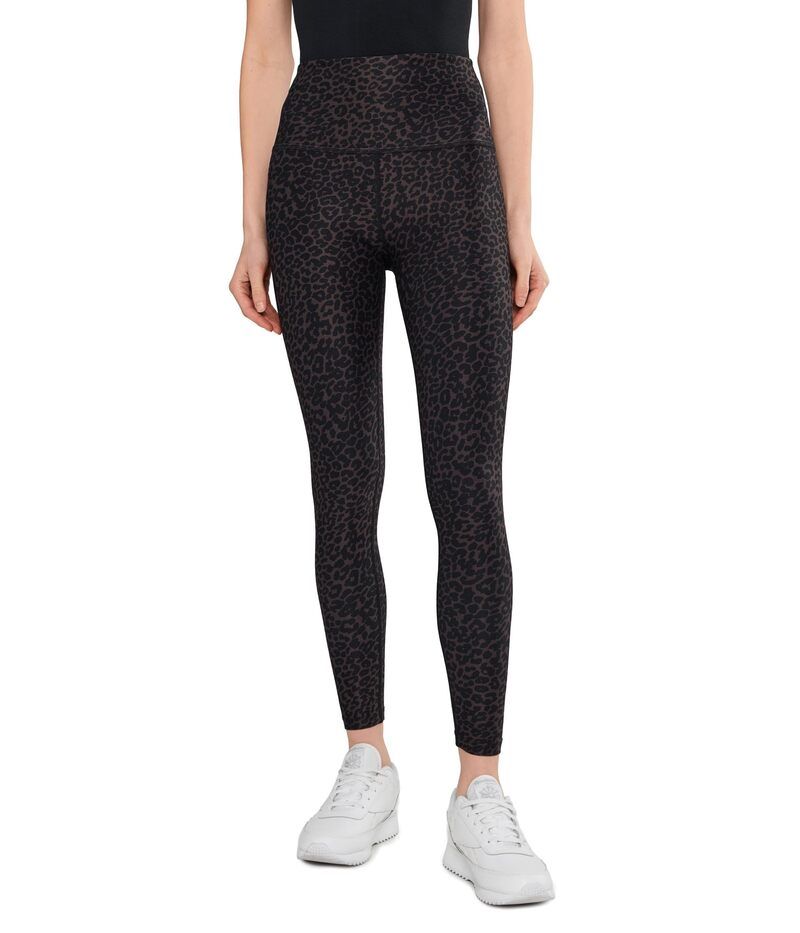 ビヨンドヨガ レディース ボトムス カジュアルパンツ ミディ レギンス Beyond Yoga Softmark Caught in The Midi High Waisted Leggings Espresso Leopar