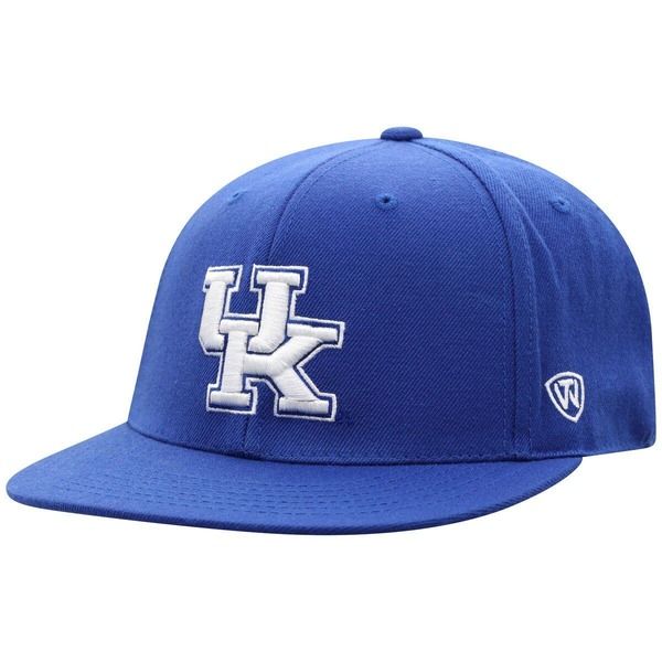 トップオブザワールド メンズ アクセサリー 帽子 Mens Top of the World Royal Kentucky Wildcats Team Color Fitted Hat Royal