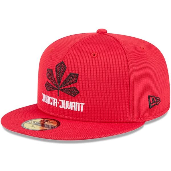ニューエラ メンズ アクセサリー 帽子 Mens New Era Red Cincinnati Reds City Connect Batting Practice 59FIFTY Fitted Hat Red レッド