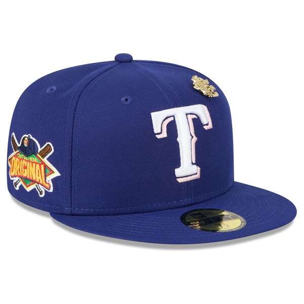 ニューエラ メンズ アクセサリー 帽子 Mens New Era Royal Texas Rangers 2025 Big League Chew 59FIFTY Fitted Hat Royal