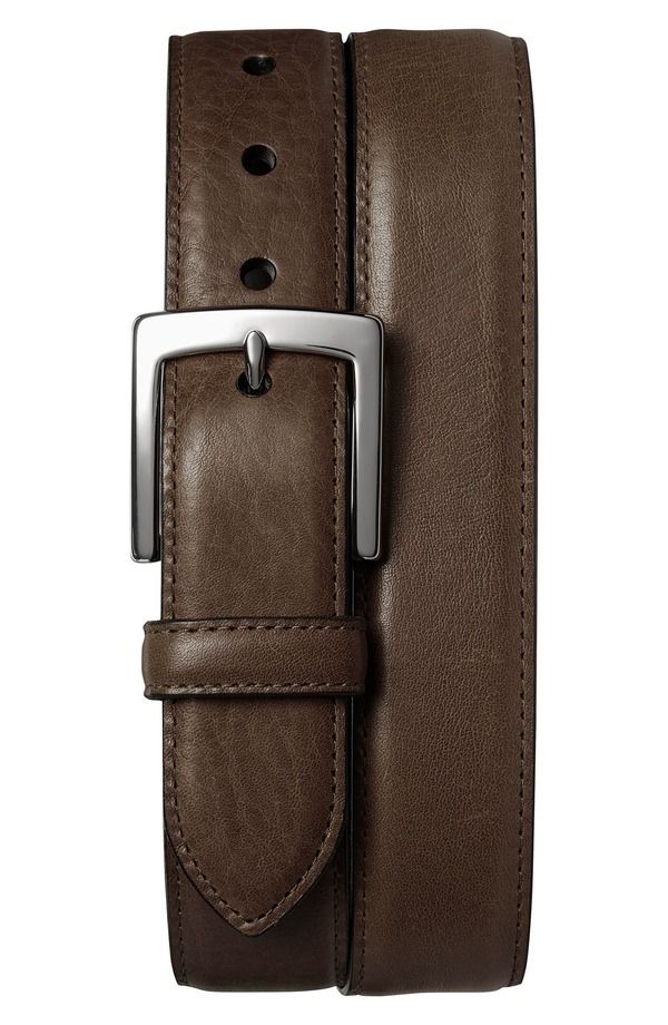 シャイノーラ メンズ アクセサリー ベルト レザー Shinola Bedrock Leather Belt Darkbrown