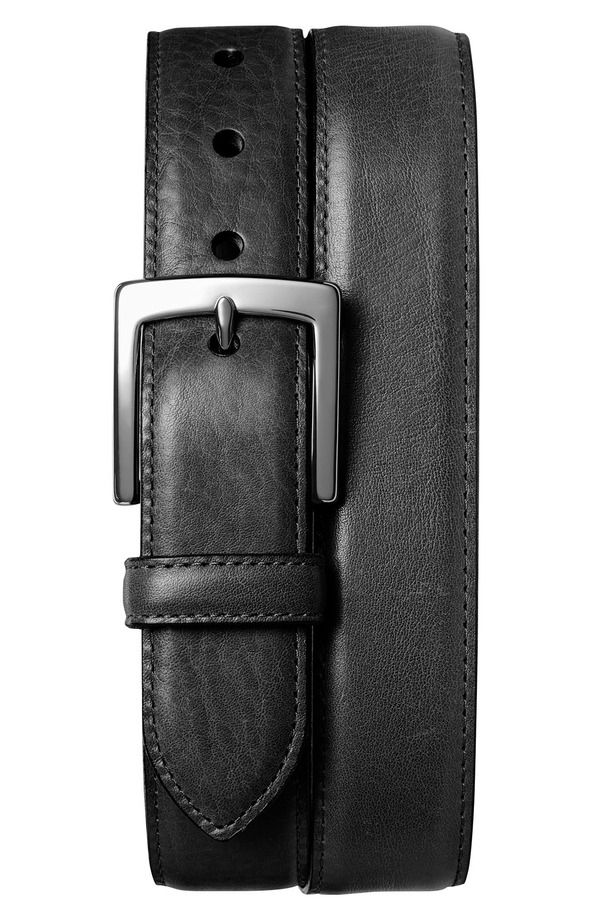 シャイノーラ メンズ アクセサリー ベルト レザー Shinola Bedrock Leather Belt Black ブラック