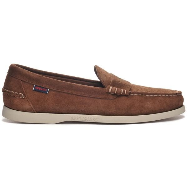 セバゴ メンズ シューズ スリッポン・ローファー Sebago Dan Roughout Boat Shoes Dk Brown ブラウン