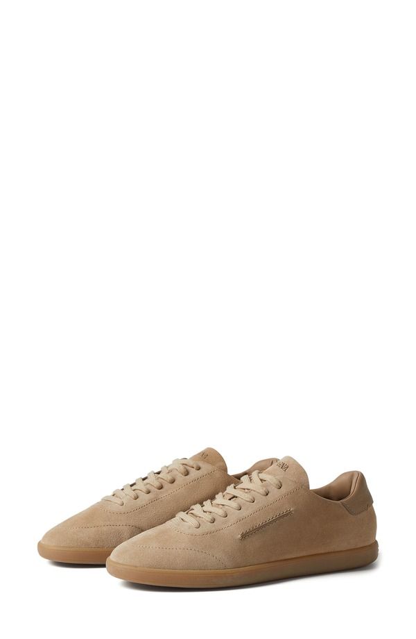 ゼニア メンズ シューズ スニーカー スエード ZEGNA 232 Suede Sneaker Beige ベージュ