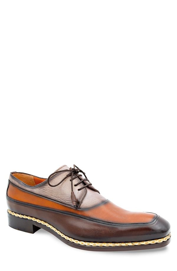 メズラン メンズ シューズ ダービー Mezlan Bowery Derby Chocolate Multi チョコレート