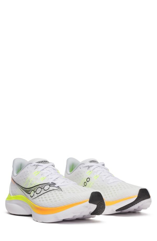 サッカニー メンズ シューズ スニーカー Saucony KNIVARA 16 White Citron ホワイト
