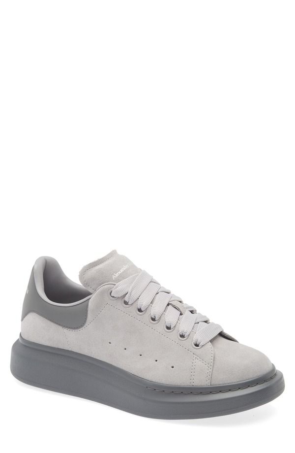 マックイーン メンズ シューズ スニーカー McQueen Oversize Sneaker Zinc
