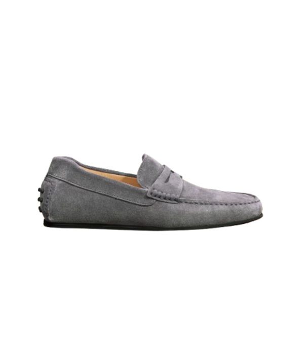 ジャック アーウィン メンズ シューズ スリッポン・ローファー スエード Jack Erwin Decker Suede Casual Driving Loafer Ash Gray Suede グレー
