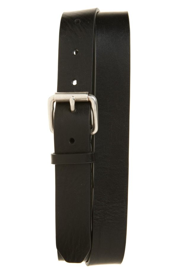 ラグアンドボーン メンズ アクセサリー ベルト レザー rag bone Liam Leather Belt Black ブラック