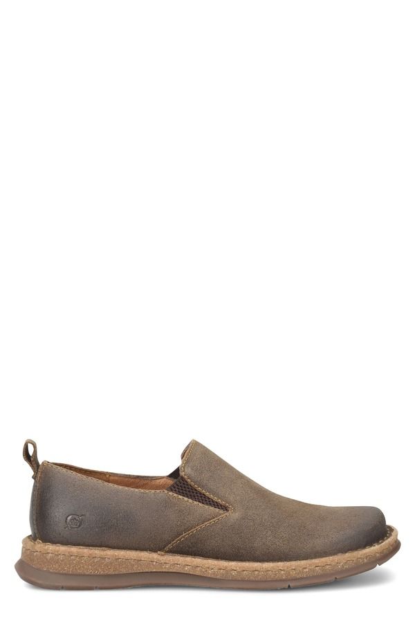 バーン メンズ ボトムス カジュアルパンツ Brn Bryson SlipOn Shoe Taupe Distressed トープ