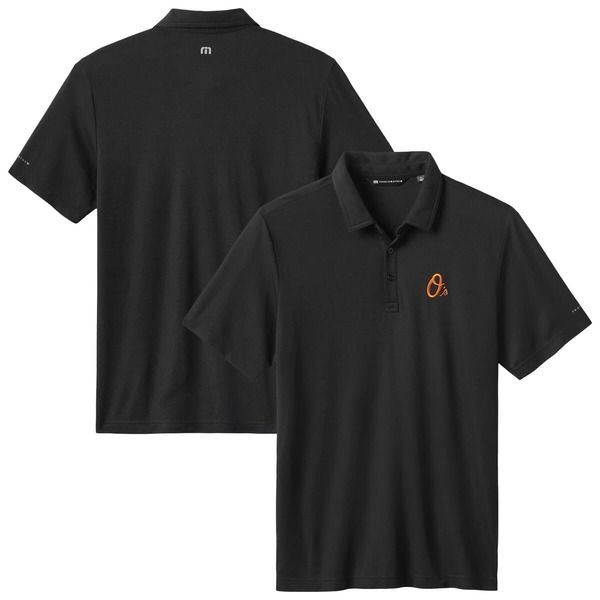 トラビスマヒュー メンズ トップス シャツ Mens TravisMathew Black Baltimore Orioles Playoff Pitch TriBlend Polo Black ブラック