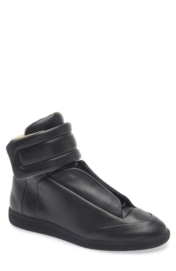 マルタンマルジェラ メンズ シューズ スニーカー Maison Margiela Future High Top Sneaker Black ブラック