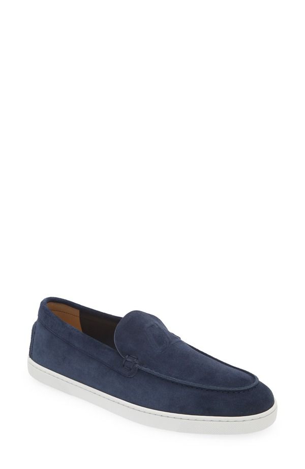 クリスチャン・ルブタン メンズ シューズ スニーカー Christian Louboutin Varsiboat SlipOn Sneaker Marine