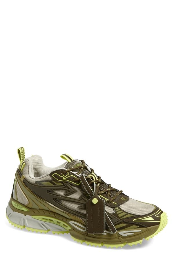 オフホワイト メンズ シューズ スニーカー OffWhite Be Right Back Sneaker Light Green Army Green グリーン