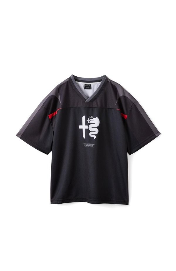 コットンオン メンズ トップス Tシャツ ジャージー Cotton Mens Alfa Romeo Football Jersey Lcn Alf Black Alfa Romeo ブラック