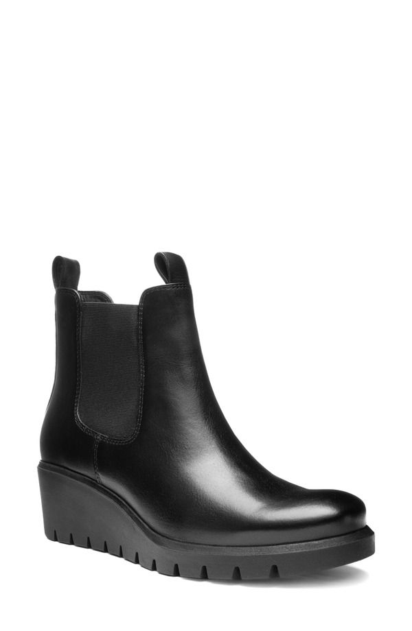 アラ レディース シューズ ブーツ・レインブーツ チェルシーブーツ チェルシー ara Cascade Chelsea Boot Black Smooth Leather ブラック