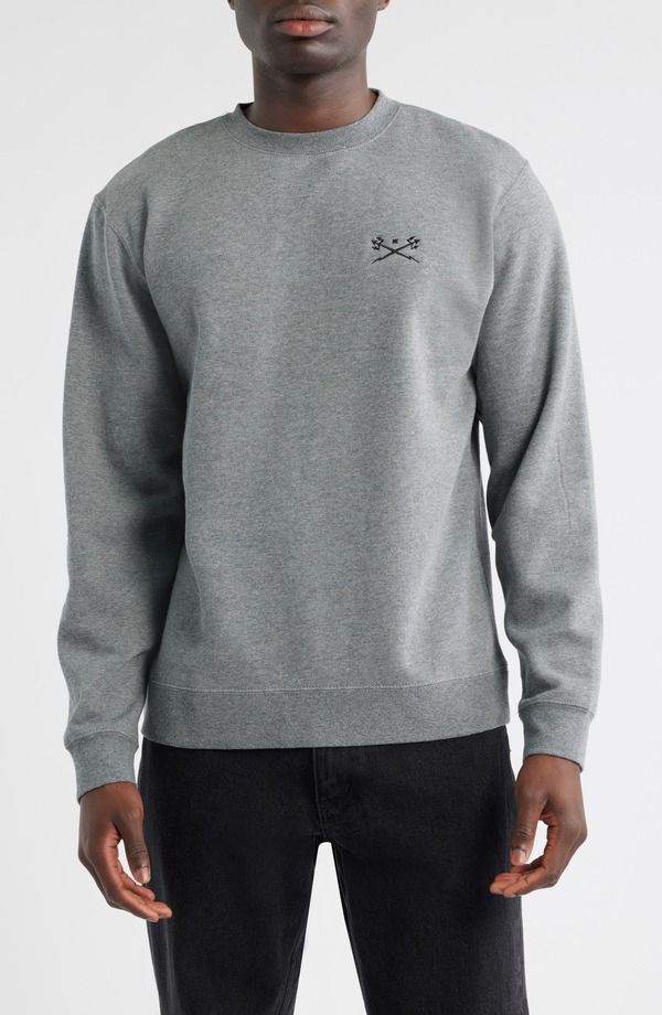 ダークシーズ メンズ アウター パーカー・スウェット シャツ フリース DARK SEAS GoTo II Fleece Sweatshirt Gunmetal Heather ヘザー