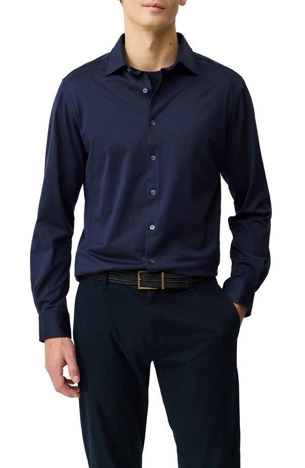 ロッドアンドグン メンズ トップス シャツ Rodd Gunn Ascot Park ButtonUp Shirt Ink