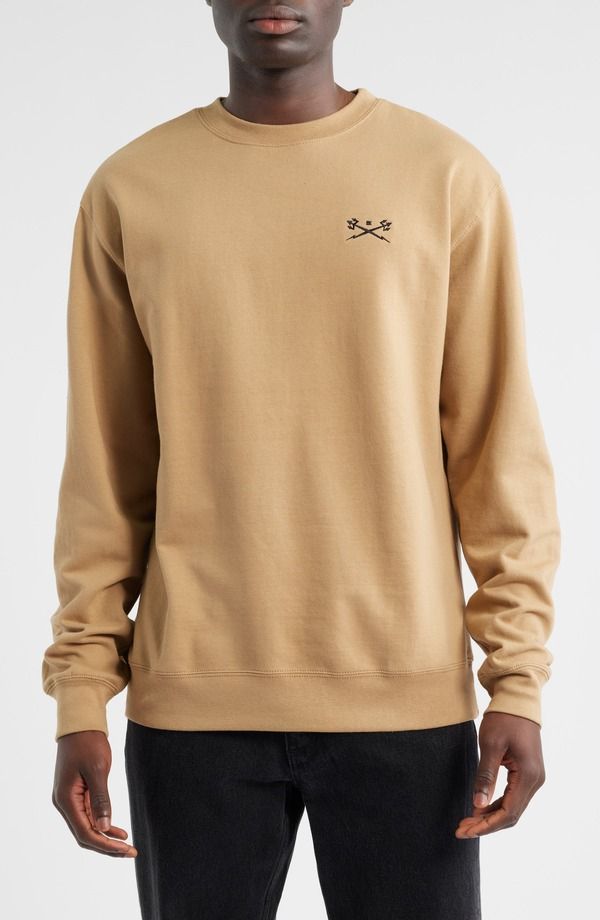 ダークシーズ メンズ アウター パーカー・スウェット シャツ フリース DARK SEAS GoTo II Fleece Sweatshirt Sandstone