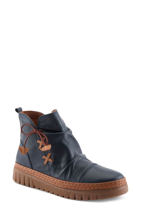スプリングステップ レディース シューズ ブーツ・レインブーツ Spring Step Vandis Bootie Navy ネイビー