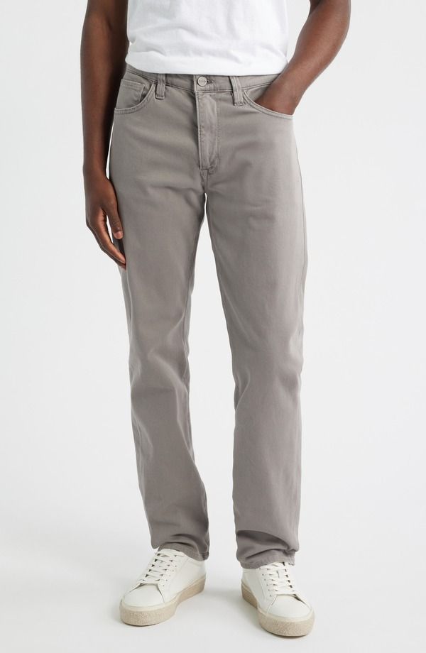 ３４ヘリテージ メンズ ボトムス カジュアルパンツ ストレート 34 Heritage Courage Honeycomb Weave Straight Leg Pants Grey Honeycomb グレー