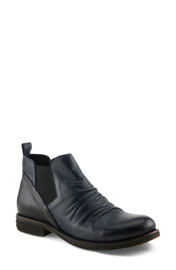スプリングステップ レディース シューズ ブーツ・レインブーツ チェルシーブーツ チェルシー Spring Step Mantaro Chelsea Boot Navy Multi ネイビー