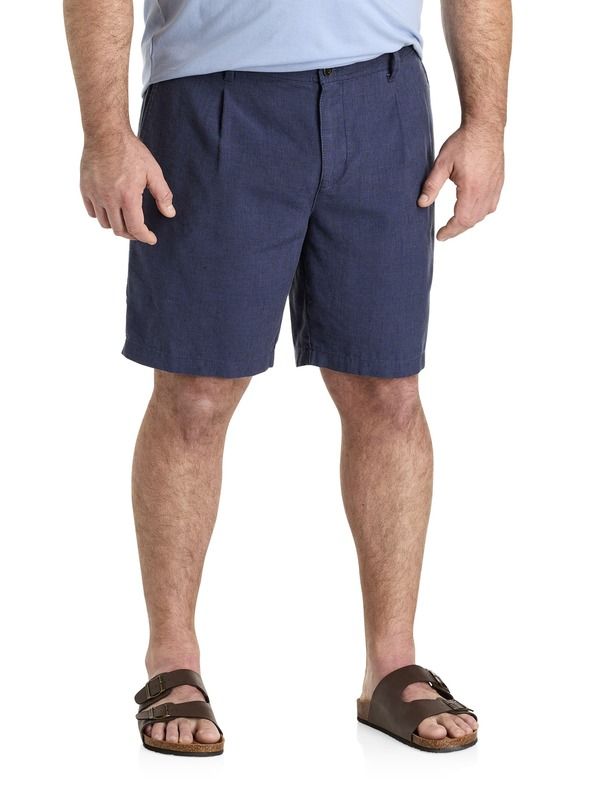 トッミーバハマ メンズ ボトムス ハーフパンツ・ショーツ トール ショートパンツ Tommy Bahama Big Tall Isla Sandstriped Shorts Dark Bluestone ストライプ
