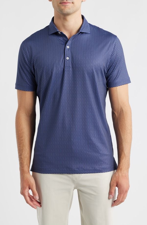 ジョニー オー メンズ トップス シャツ ジャージー johnnieO Couperformance Jersey Polo Navy ネイビー