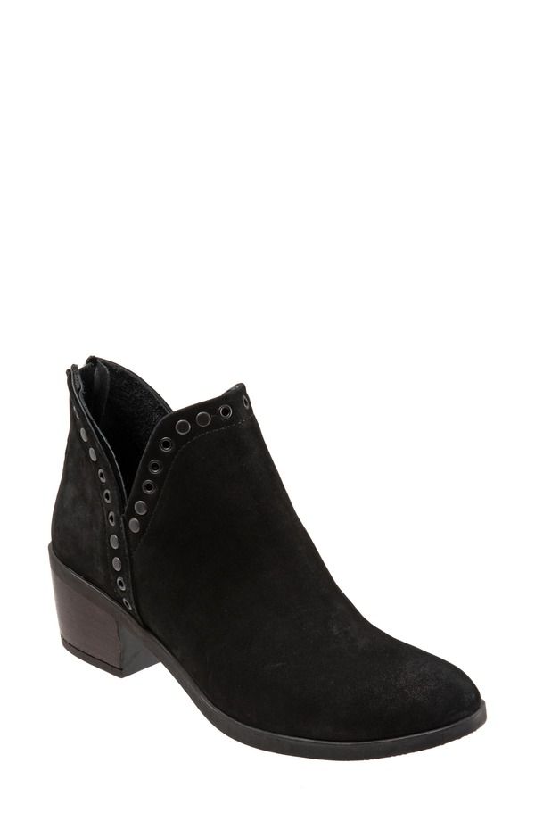 ブエノ レディース シューズ ブーツ・レインブーツ Bueno Cora Bootie Black Suede ブラック