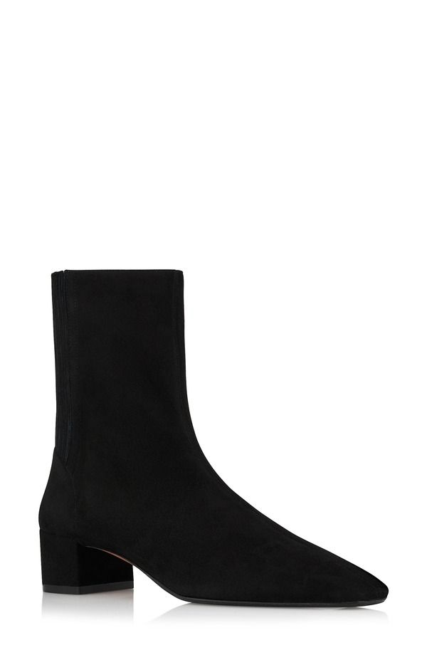アクアズーラ レディース シューズ ブーツ・レインブーツ Aquazzura Saint Honor Bootie Black ブラック