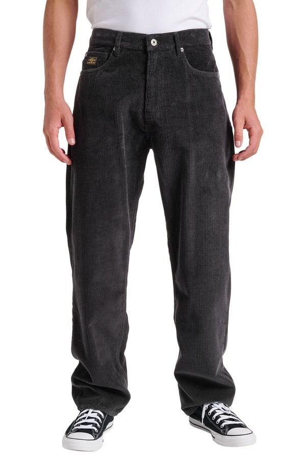 クイックシルバー メンズ ボトムス カジュアルパンツ レギュラーフィット コーデュロイ Quiksilver Landers Regular Fit Corduroy 5Pocket Pants Phantom