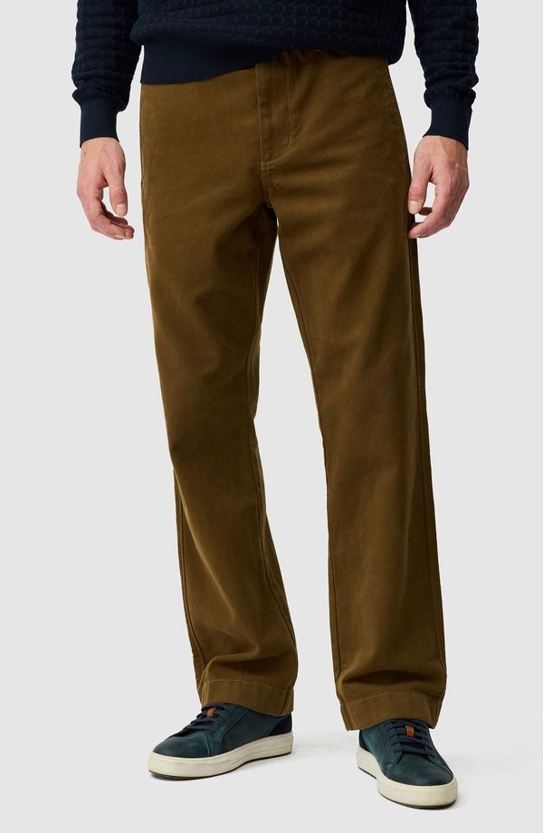 ロッドアンドグン メンズ ボトムス カジュアルパンツ リラックスフィット コットン Rodd Gunn Clyde Relaxed Fit Cotton Canvas Pants Khaki カーキ