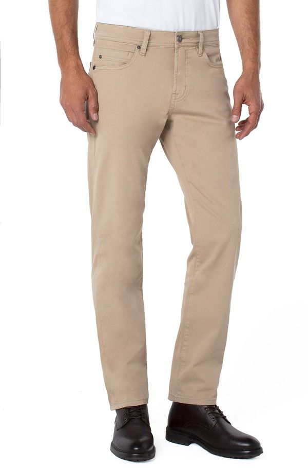 リヴァプール ロサンゼルス メンズ ボトムス カジュアルパンツ ストレート Liverpoolos Angeles Liverpool Regent Relaxed Straight Leg Twill Pants Khaki カーキ