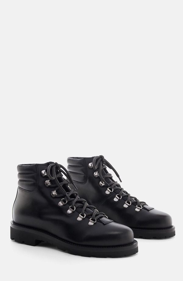 スカロッソ レディース シューズ ブーツ・レインブーツ SCAROSSO Catherine Boots Black Calf ブラック