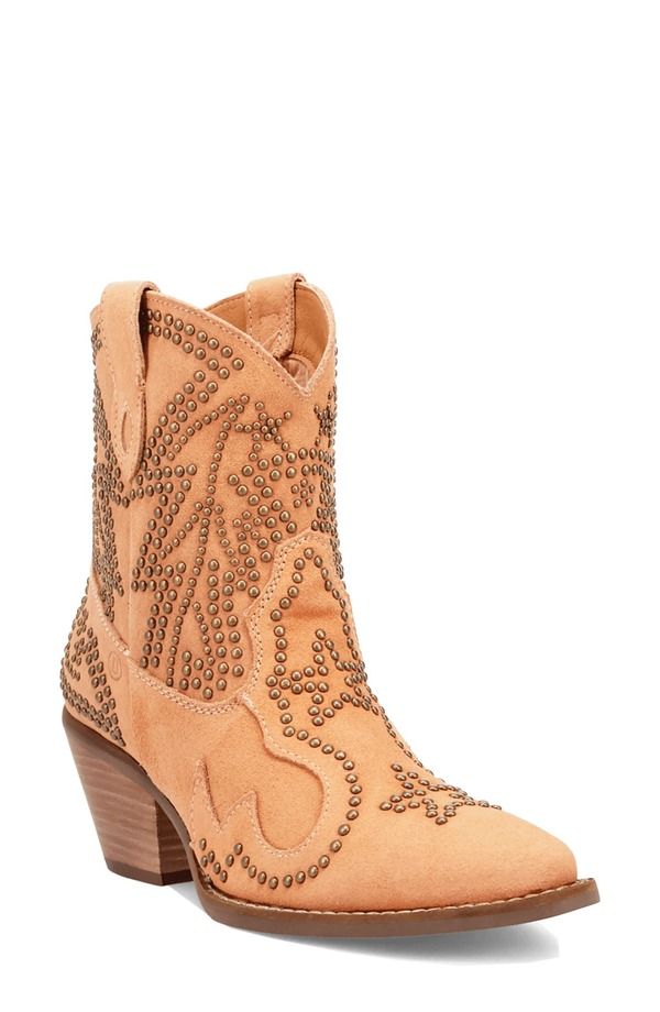 ディンゴ レディース シューズ ブーツ・レインブーツ Dingo Seein Stars Western Boot Peach ピーチ
