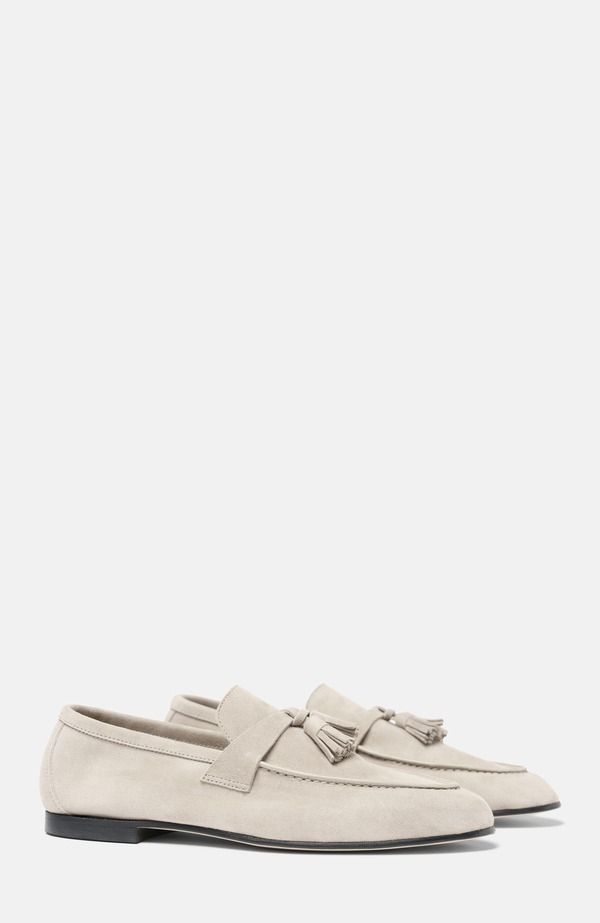 スカロッソ レディース シューズ スリッポン・ローファー SCAROSSO Luisa Loafersand Suede サンド