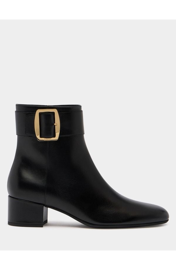 バリー レディース シューズ ブーツ・レインブーツ Bally Boucle Bootie Black ブラック