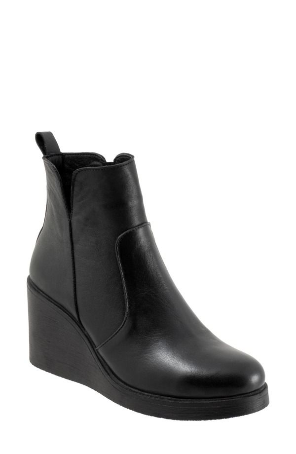 ブエノ レディース シューズ ブーツ・レインブーツ プラットフォーム Bueno Laura Platform Wedge Bootie Black ブラック